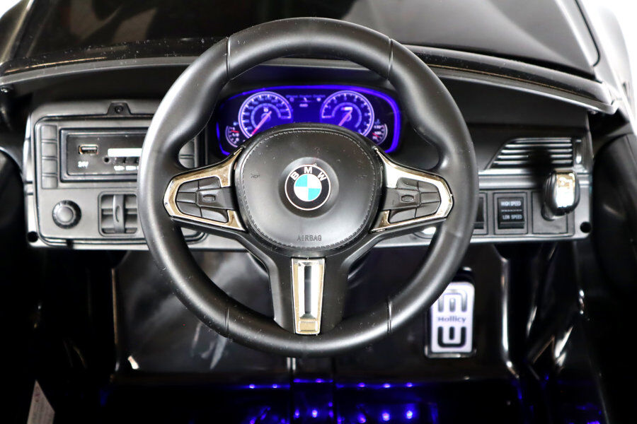 Kinderfahrzeug BMW M5 - schwarz / 10kmh