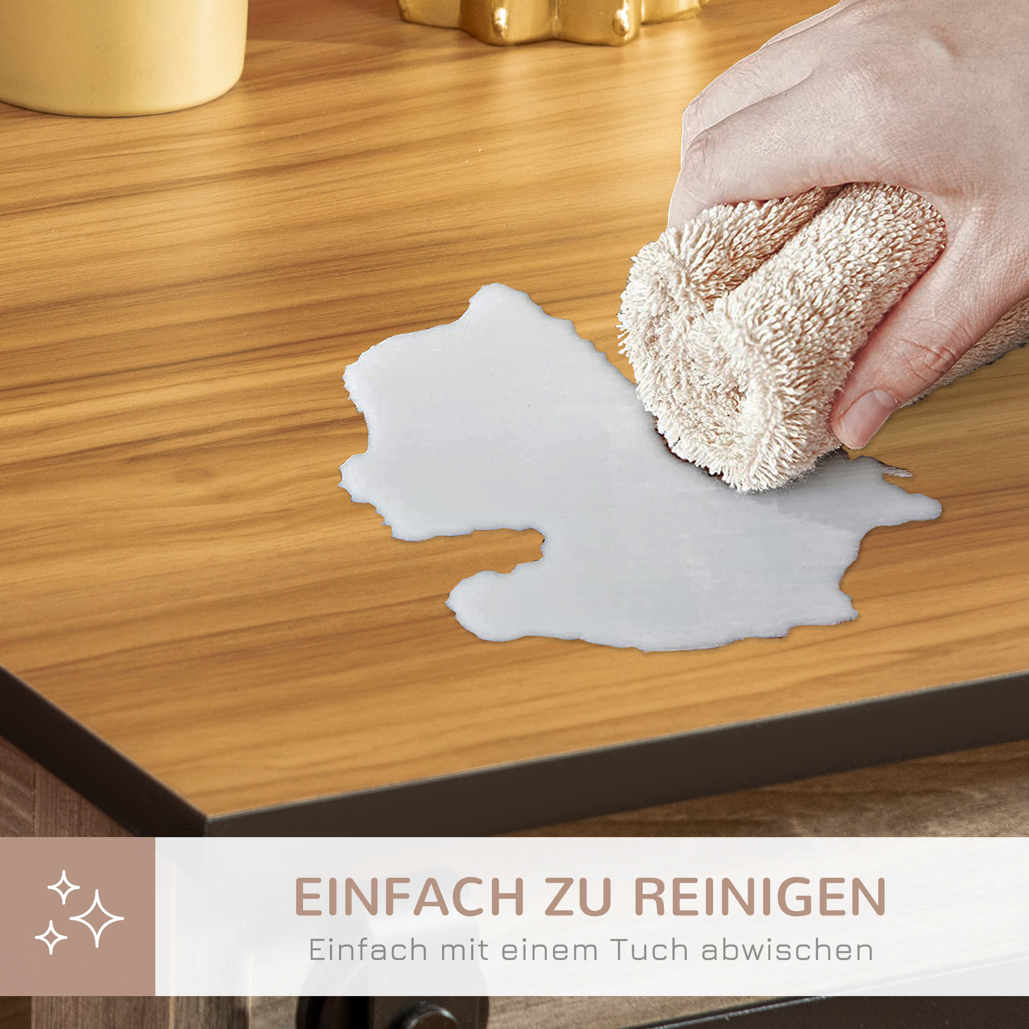 Hundekäfig mit 2 Türen, Hundebox, Transportbox für Hunde, rustikales Design, verriegelbar, Braun