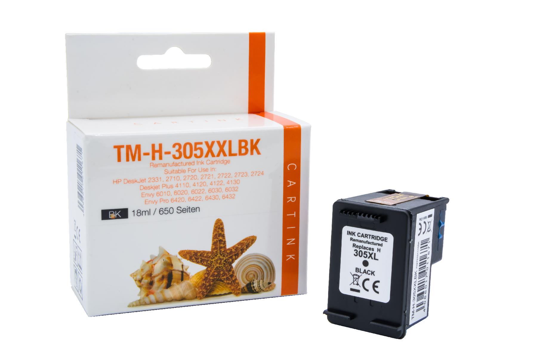 305XXLschwarz Refill Tinte schwarz für HP / 3YM62A / Ca. 650 Seiten / 170 mehr Inhalt 305XXLschwarz Refill Tinte schwarz für HP / 3YM62A / Ca. 650 Seiten / 170 mehr Inhalt