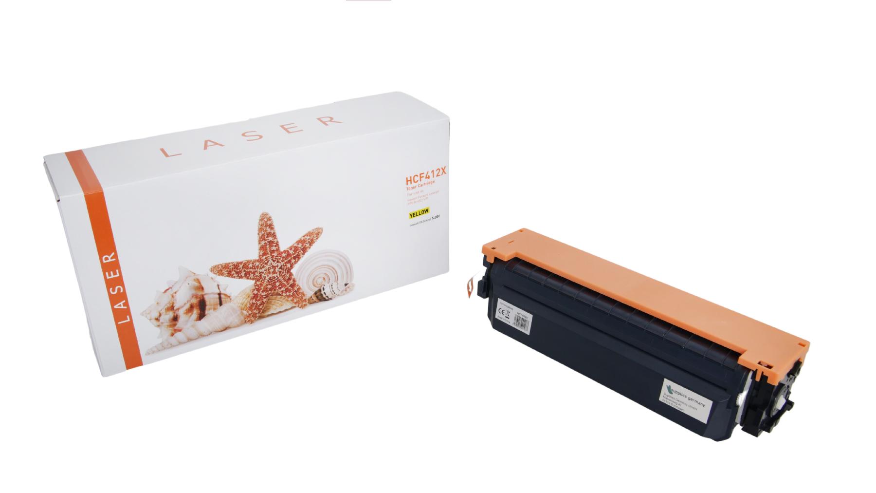 CF412X alternativ Toner gelb für HP / CF412X / 5.000 Seiten