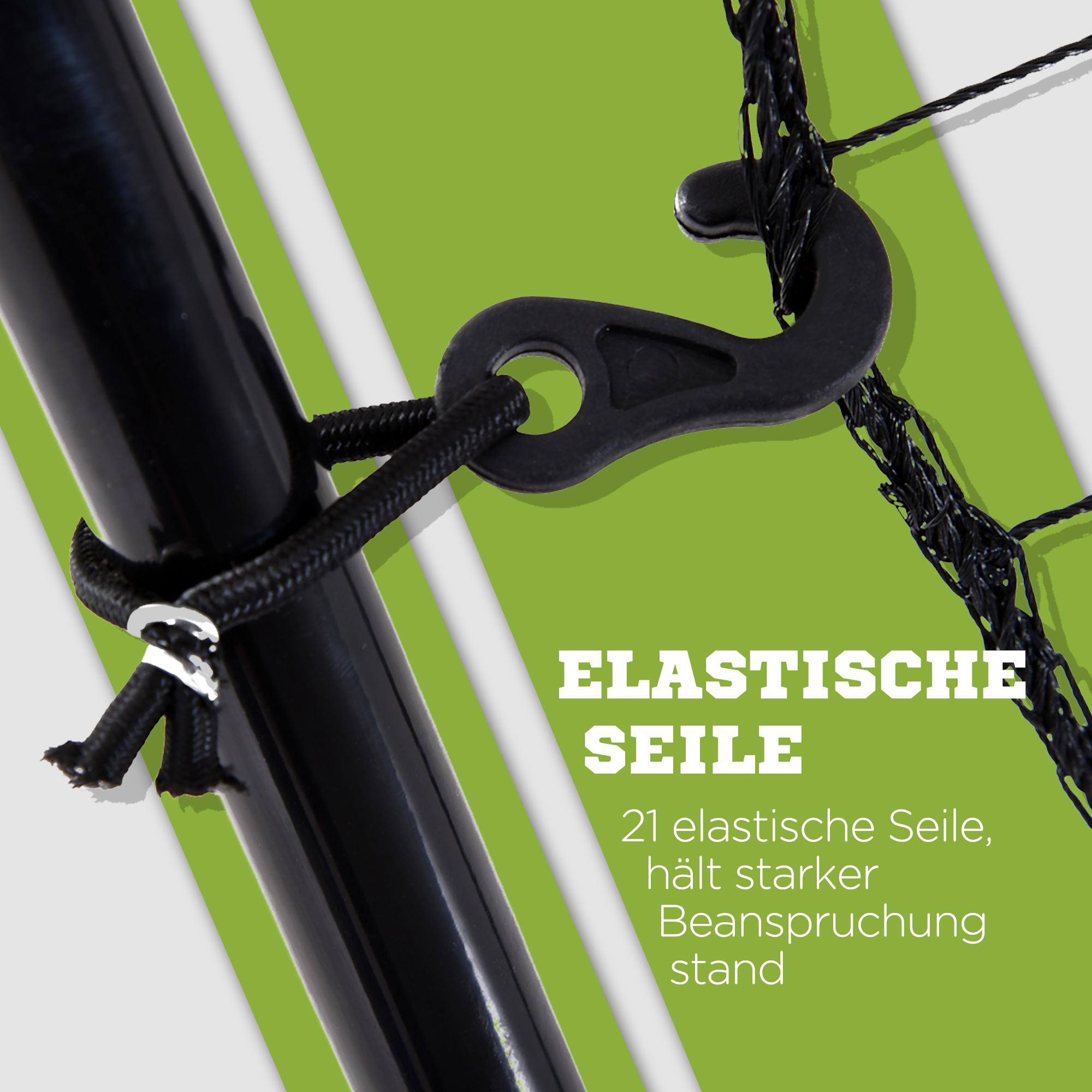 Baseball-Rückprallnetz, wetterbeständig, Metallrahmen, grüne Trefferzone, 174H x 123B x 90T cm