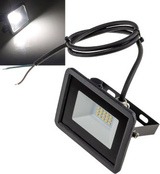 LED-Fluter SlimLine 11W, 12-24V= / IP65, 1012 Lumen, 4000K, neutralweiß