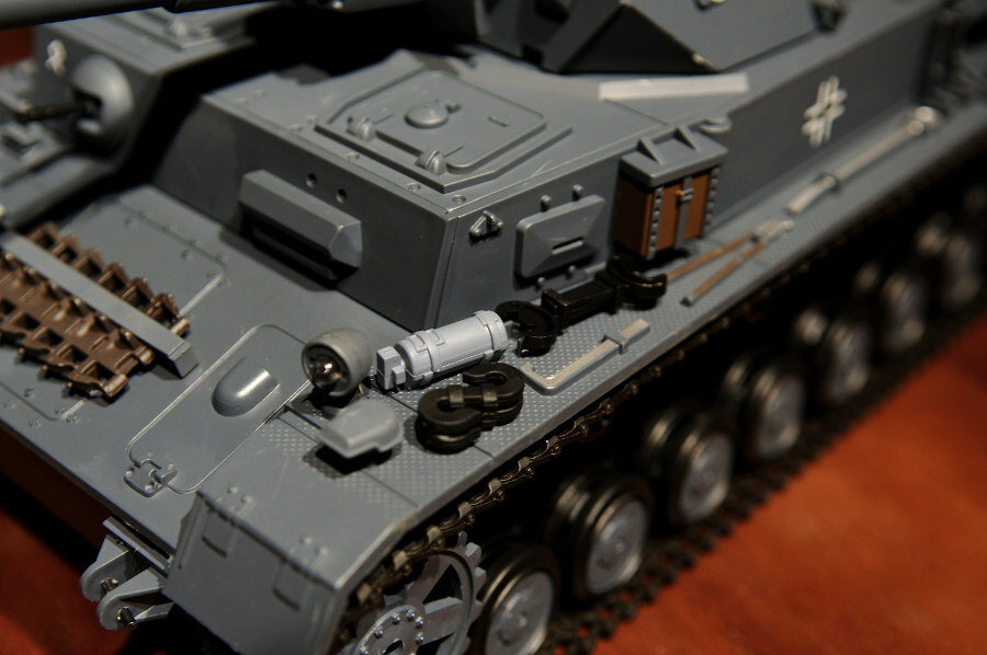 RC Panzer "Kampfwagen IV Ausf.F-2" Metallgetriebe & Metallketten PRO