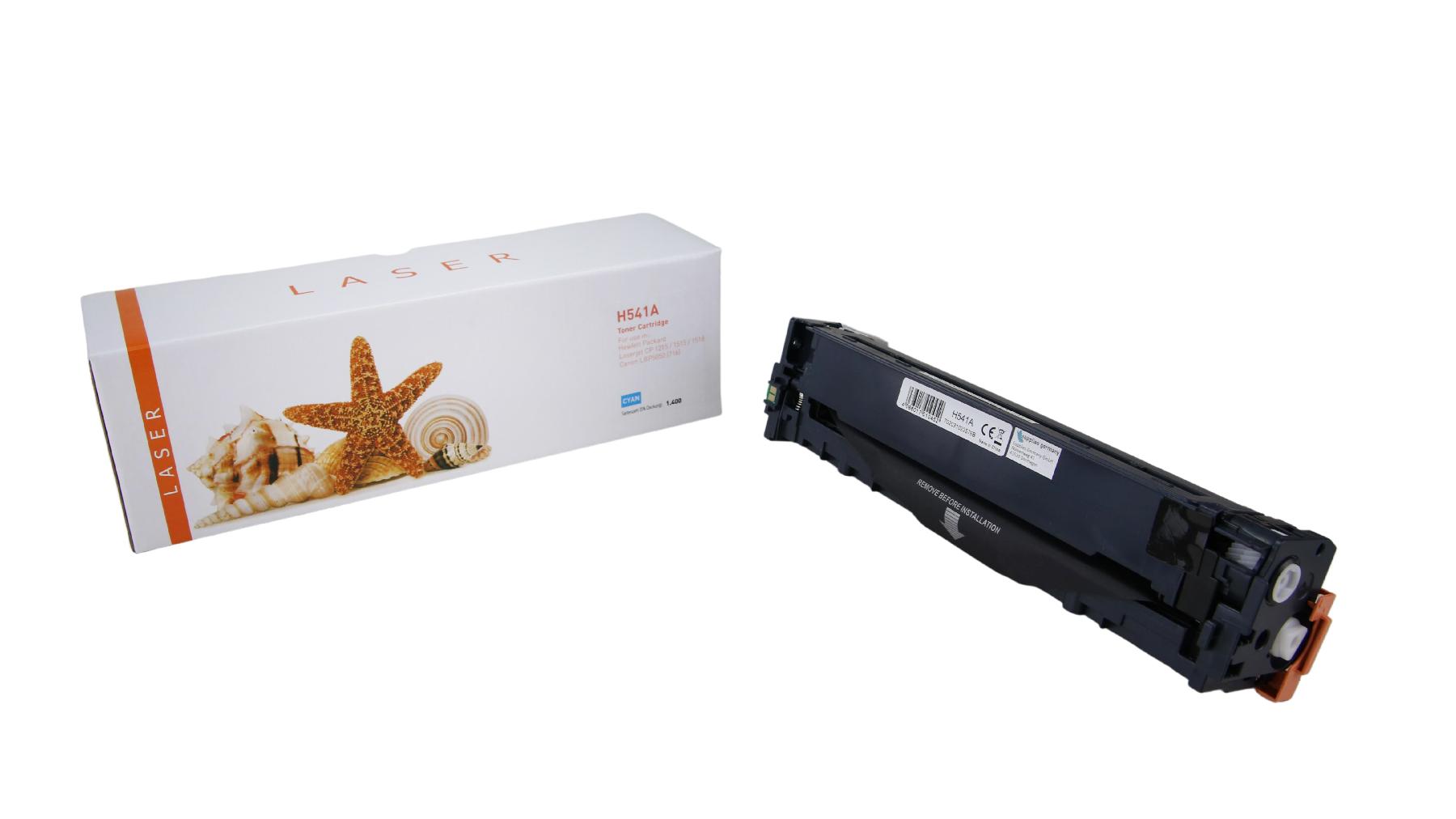 CB541A alternativ Toner Cyan für HP / CB541A / 1.400 Seiten CB541A alternativ Toner Cyan für HP / CB541A / 1.400 Seiten
