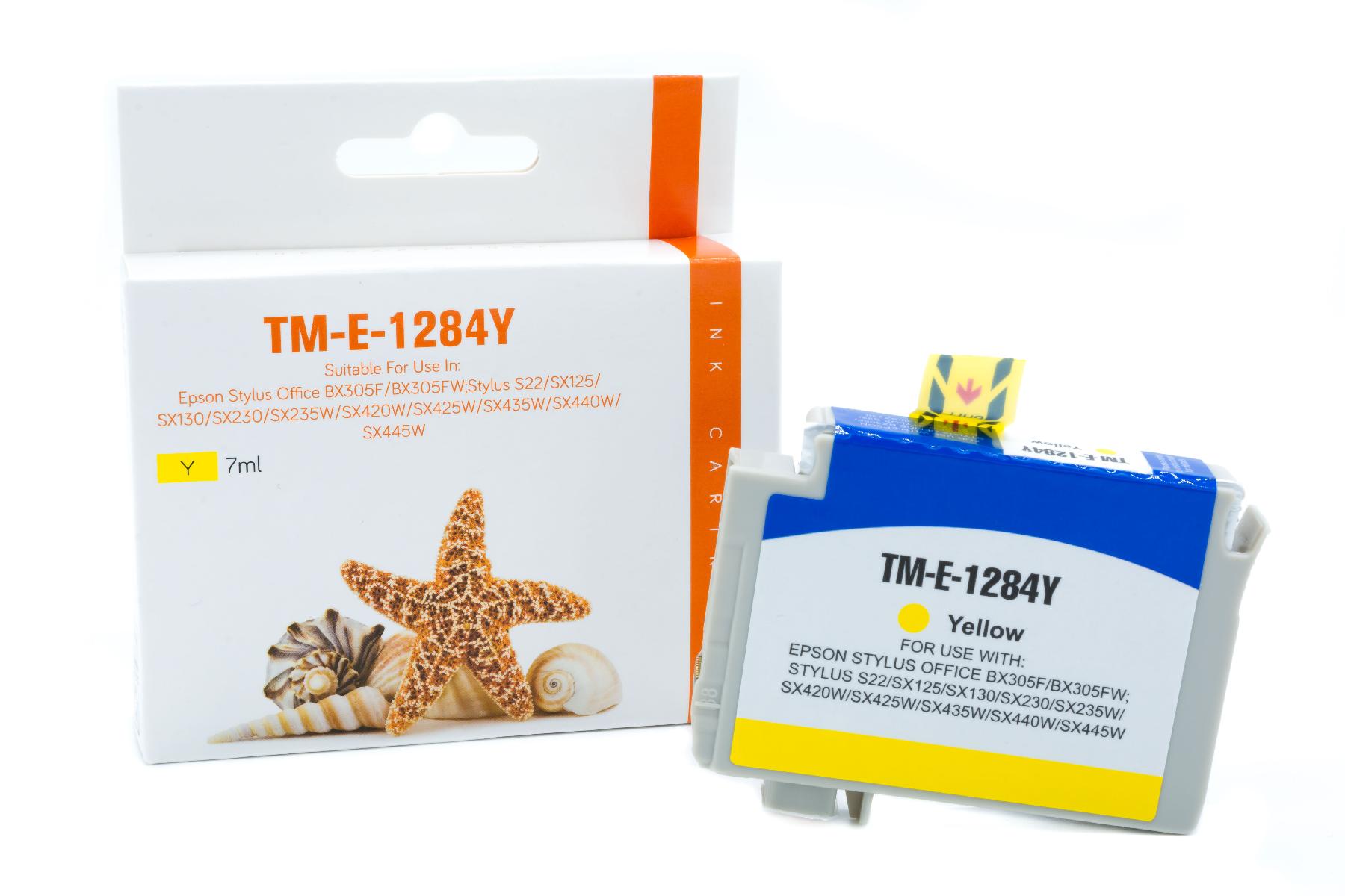T1284 alternativ Seestern Tinte gelb / C13T12844011 / 7ml T1284 alternativ Seestern Tinte gelb / C13T12844011 / 7ml