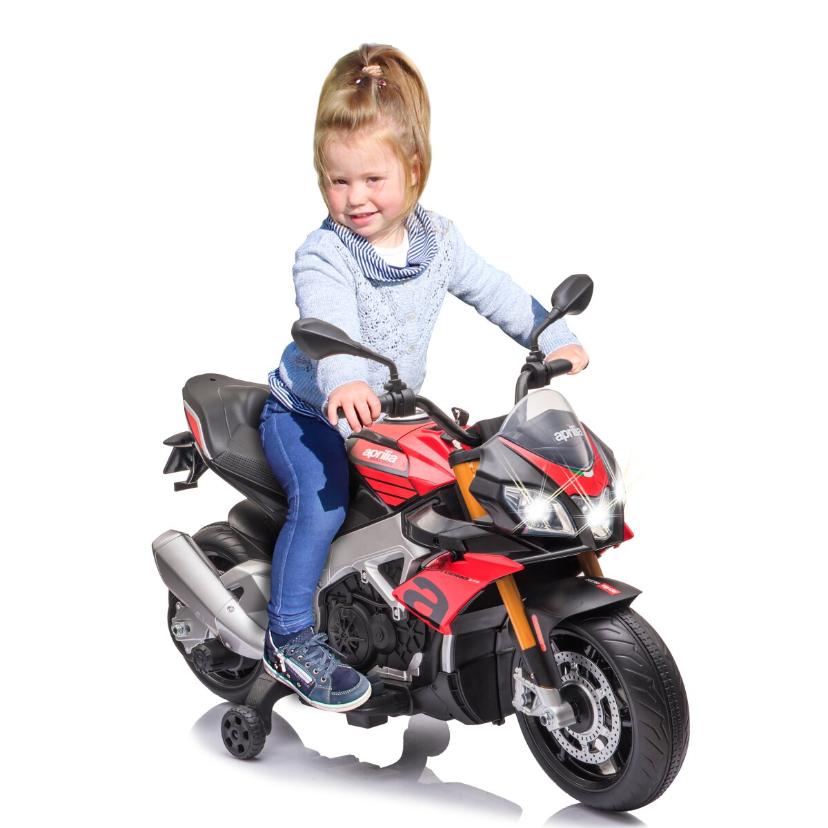 Kindermotorrad Aprilia Tuono V4 1100 RR rot