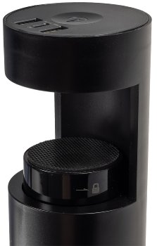 3-fach Tischsteckdose "CT-KS 3" / USB-A + C, 20W PD, 3m Kabel, Schwarz