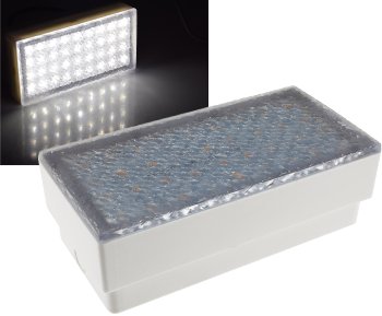 LED Pflasterstein "BRIKX 20" neutralweiß / 20x10x7cm, 255lm, IP67, 230V