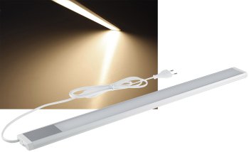 LED Unterbauleuchte "Comprido 600", 230V, 10W, 1280lm, 60cm, 3000K warmweiß