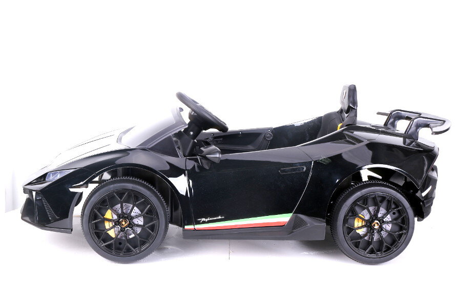Kinderfahrzeug Lamborghini Huracan - schwarz