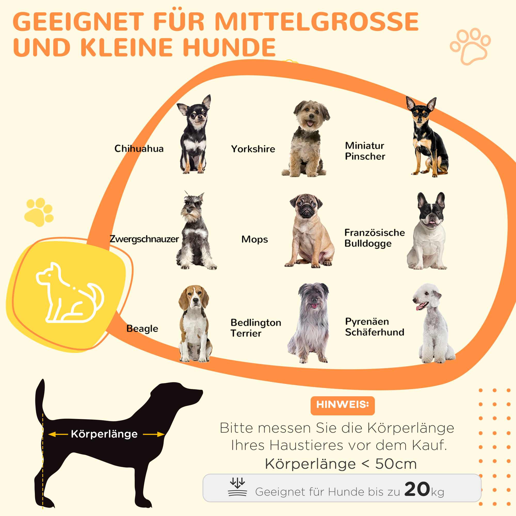 Hundekäfig Hundebox Hundetransportbox,  2 Türen, verriegelbar, Stahlgitter, 80 cm x 50 cm x 56,5 cm, Schwarz