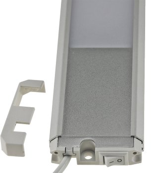 LED Unterbauleuchte "Comprido 600" / 230V, 10W, 1280lm, 60cm, 3000K warmweiß