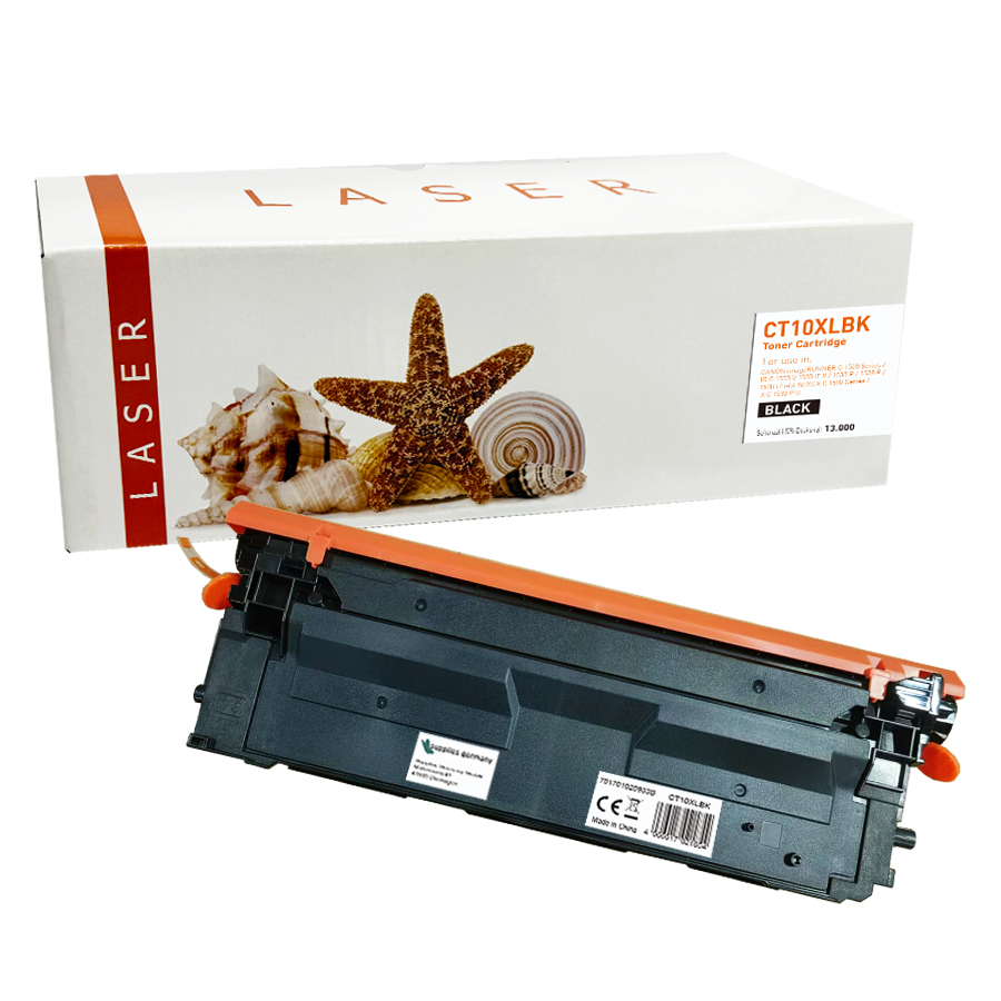 T10XLschwarz alternativ Toner schwarz für Canon / 4566C001 / 13.000 Seiten