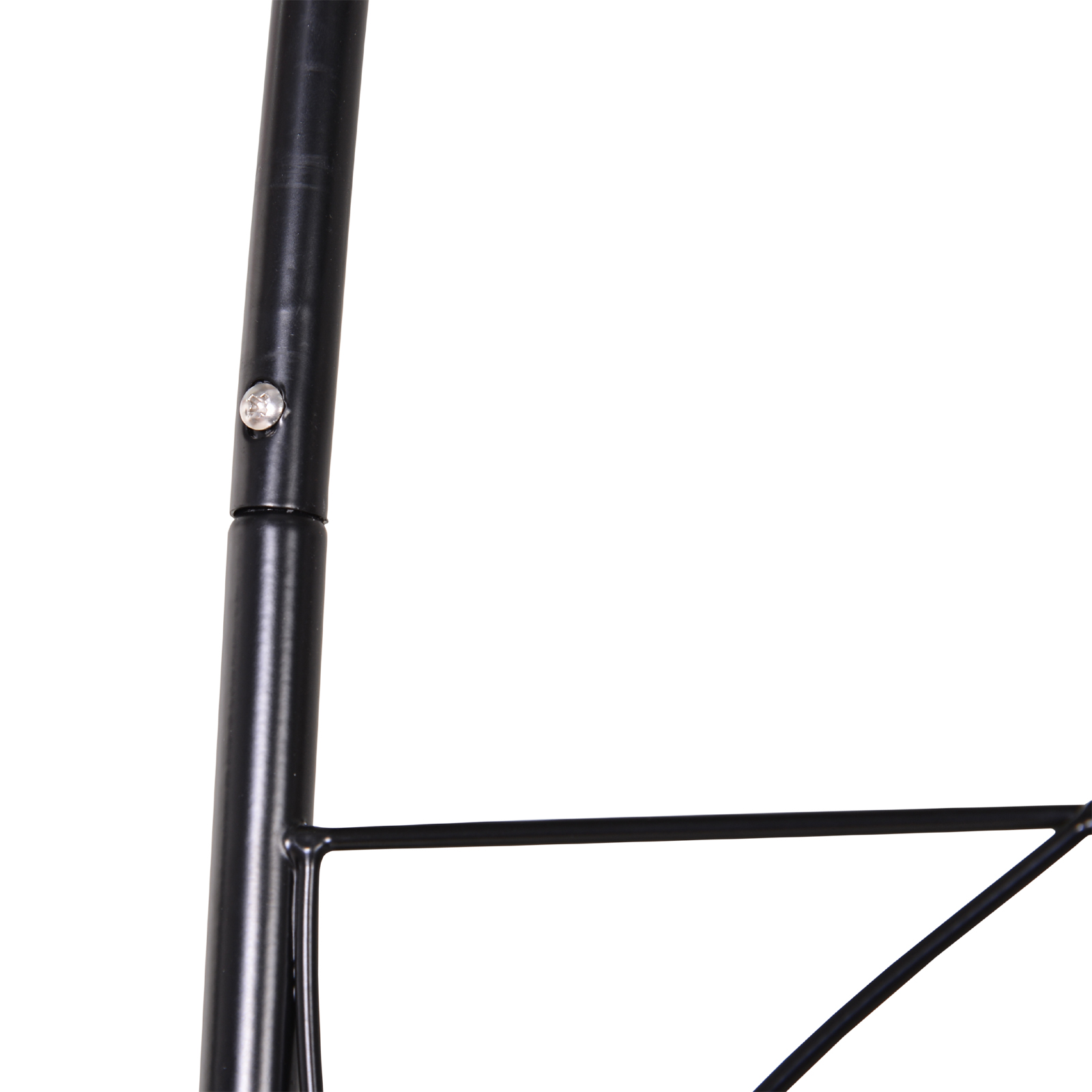 Rosenbogen aus Metall Rankhilfe für Kletterpflanzen Gartenbogen mit Spitze Metallstruktur Torbogen Rankbogen für Rosen Bögen Rankgitter Rosenhilfe für Garten 114 x 30 x 230 cm Schwarz