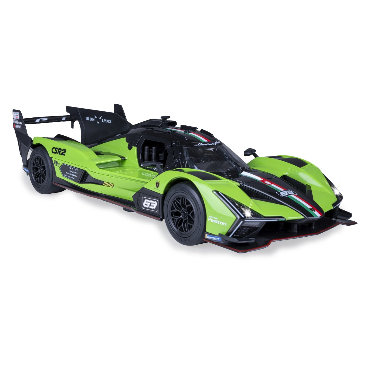 Lamborghini SC63 LMDH 1:14 grün 2,4GHz Tür manuell