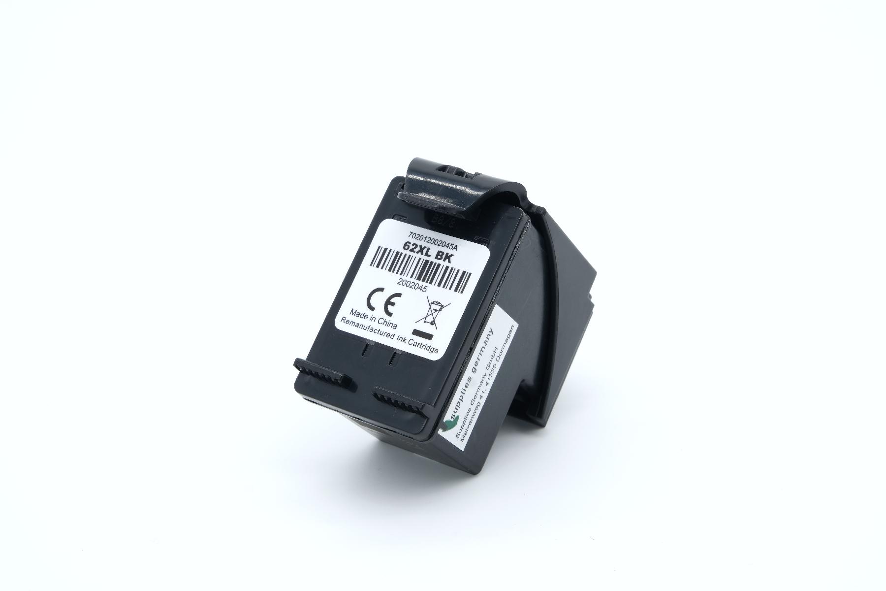 CLI521G alternativ Seestern Tinte Grey für Canon / 2937B001 / 8,4ml / mit Chip 62XLschwarz alternativ Tinte schwarz für HP / C2P05AE / 12ml
