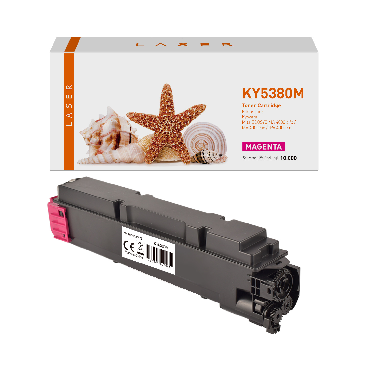 TK5380M alternativ Toner magenta für Kyocera / TK5380M / 10.000 Seiten