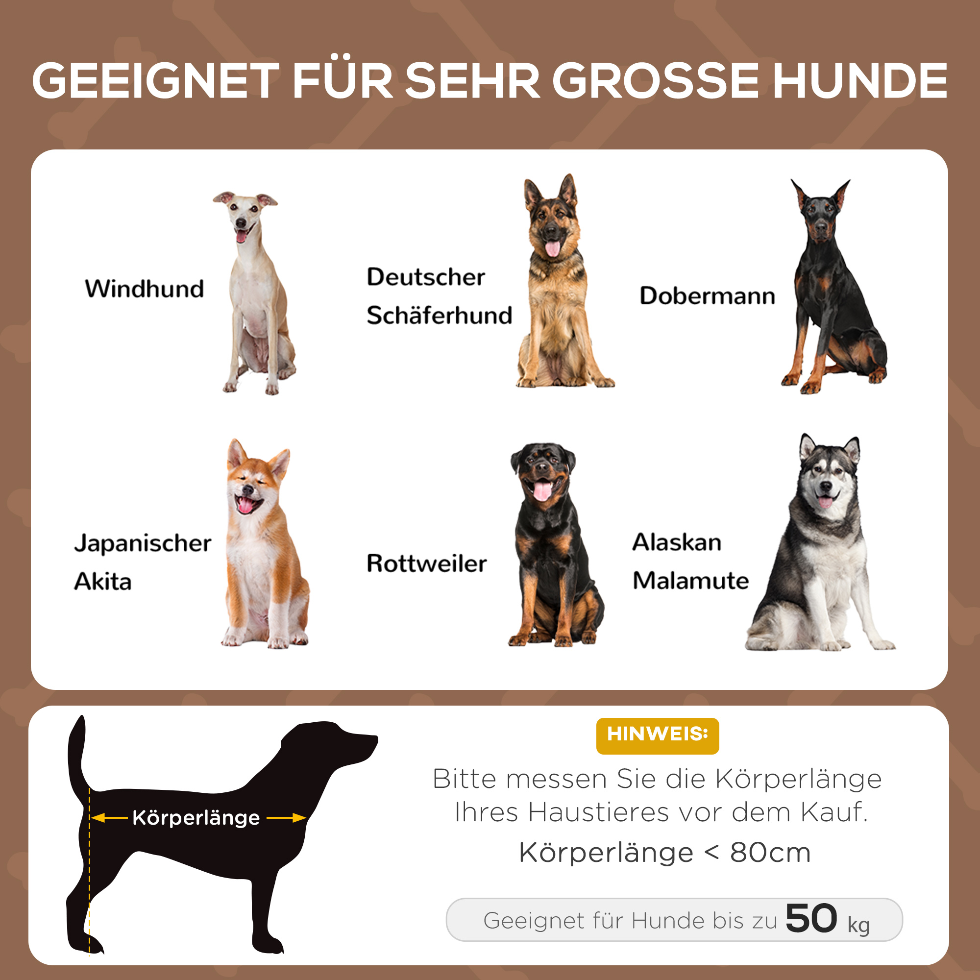 erhöhtes Hundebett mit Baldachin, Haustierbett, Hundeliege outdoor mit Dach, Atmungsaktiv, Taftstoff für Camping Kaffee 122 x 92 x 108 cm