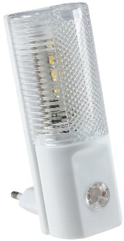 LED Nachtlicht mit Tag/Nacht-Sensor / 230V, warmweiße LEDs, nur 1W