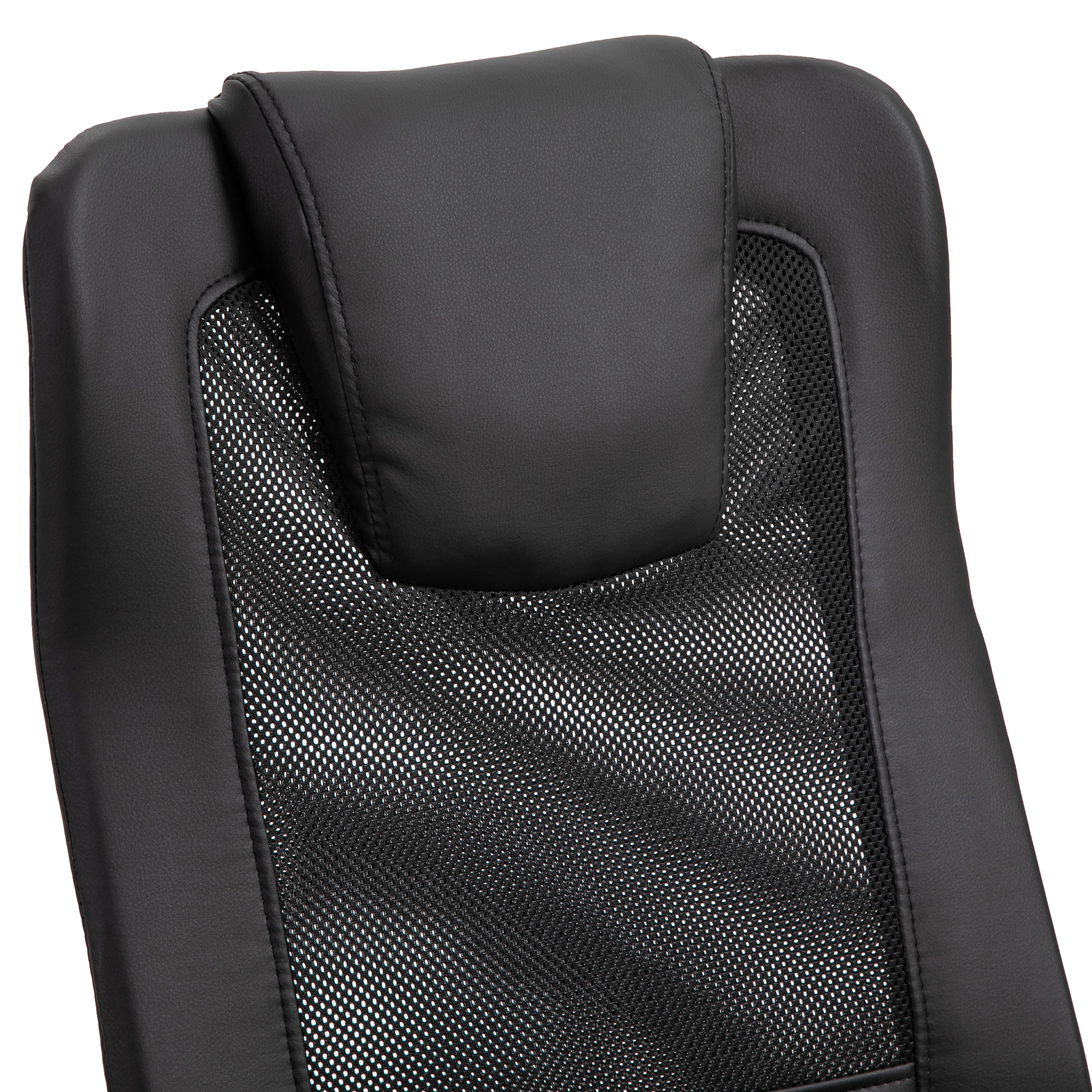Bürostuhl Drehstuhl höhenverstellbar Chefsessel Schreibtischstuhl ergonomisch PU schwarz 66 x 73 x 108-118 cm