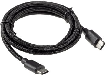 USB-Kabel USB-C auf USB-C 1,0m, Stecker/Stecker, 5-20V, max 60W / 3A