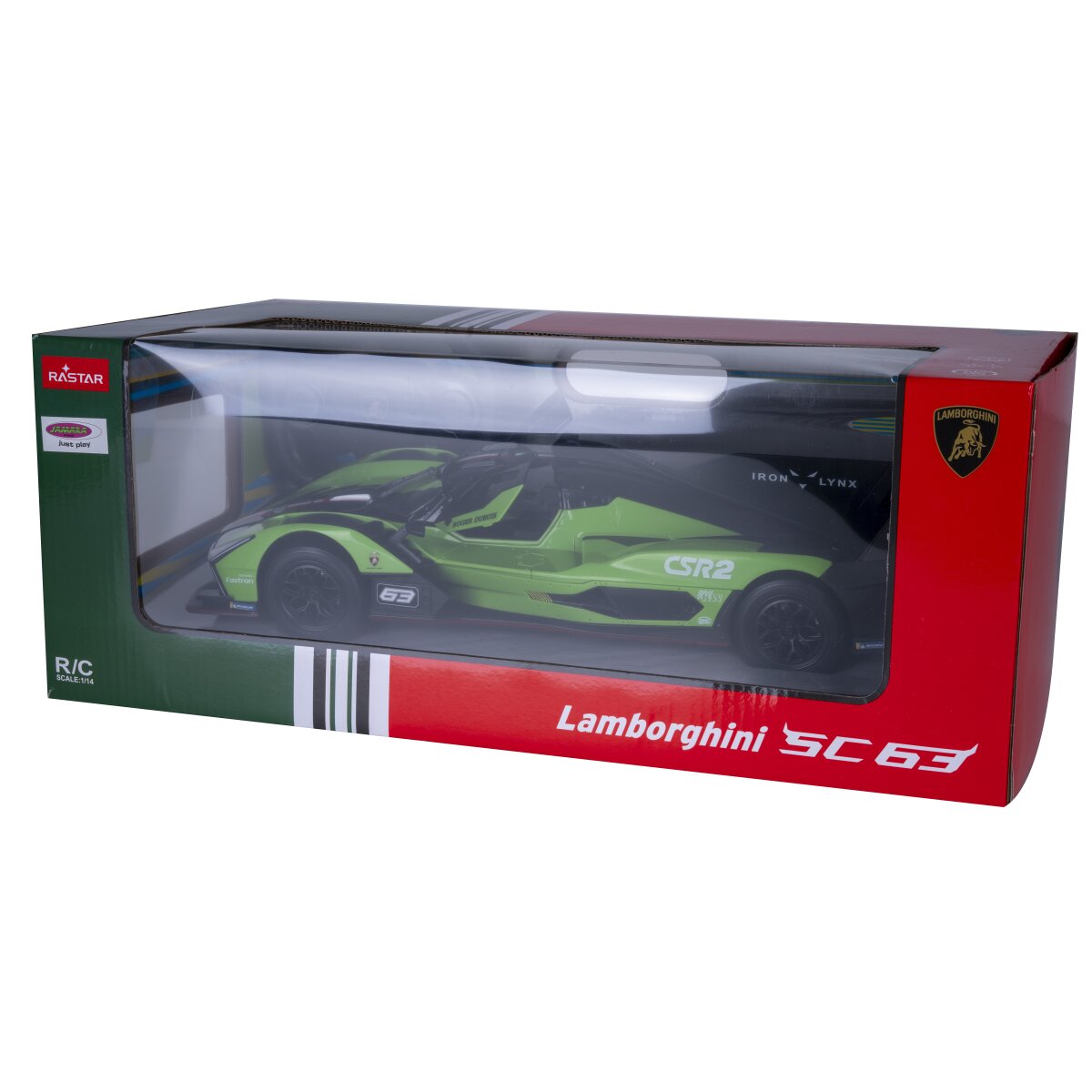 Lamborghini SC63 LMDH 1:14 grün 2,4GHz Tür manuell