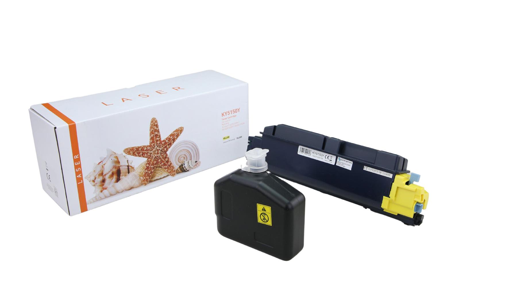 TK5150Y alternativ Toner gelb für Kyocera  / TK5150Y / 10.000 Seiten