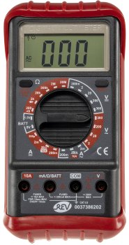 Digital-Multimeter REV "Check-202", mit automatischer Polaritätsanzeige