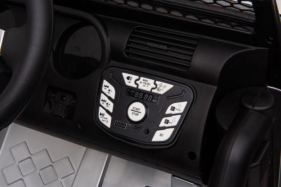 Kinderfahrzeug Offroad silver - lackiert