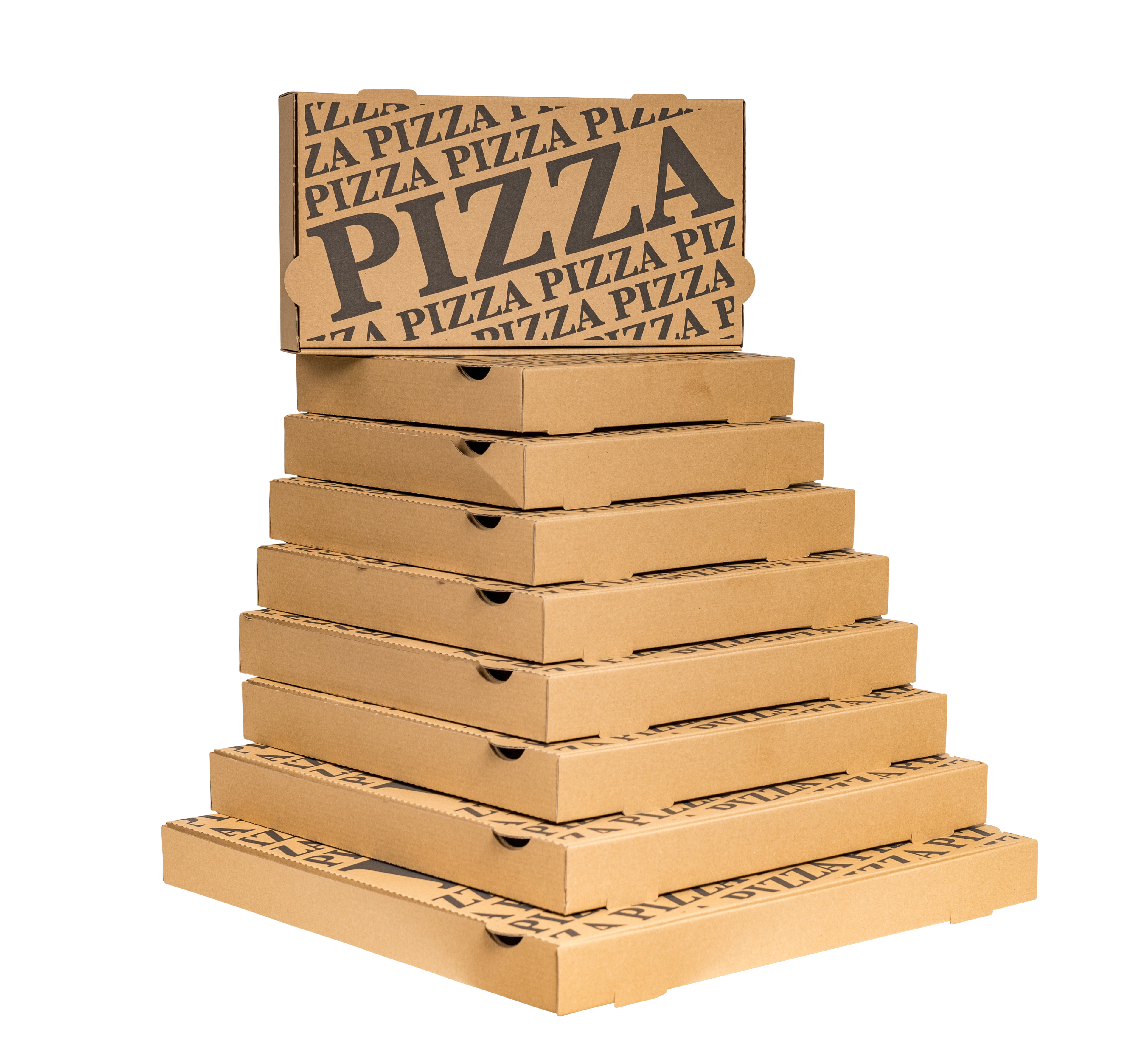 Pizzakarton, 240x240x40mm, VPE100