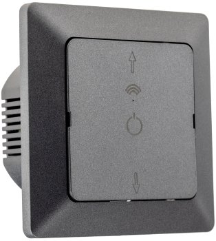 MILOS WiFi Rolladensteuerung, Anthrazit / Android + iOS- App,Alexa/Google tauglich