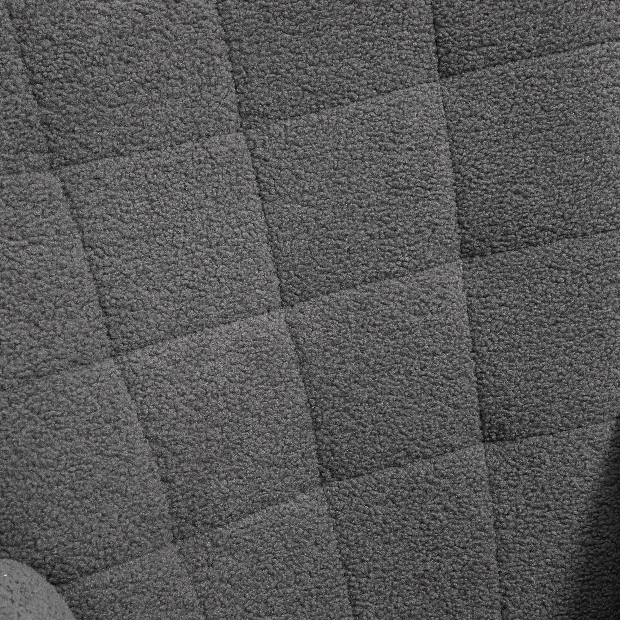 Schaukelstuhl im Retro-Design, Massivholz, Sessel, Relaxsessel, 98 cm x  71 cm x 101 cm, Dunkelgrau