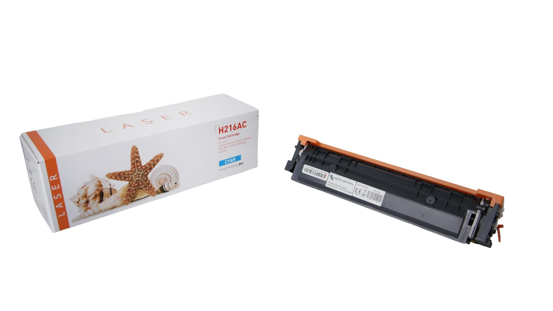 216AC alternativ Toner Cyan für HP / W2411A / 850 Seiten