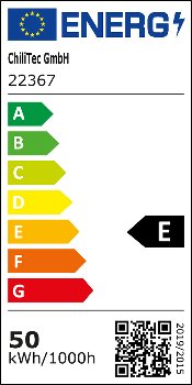 LED-Fluter SlimLine "CTF-SLT 50" silber, 50W, 5220lm, 4000K, neutralweiß, IP44