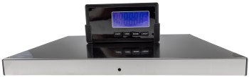 Paketwaage / Versandwaage "CT PW-100rf", 0,1-100kg, ±10g,38x30cm Edelstahl Platte