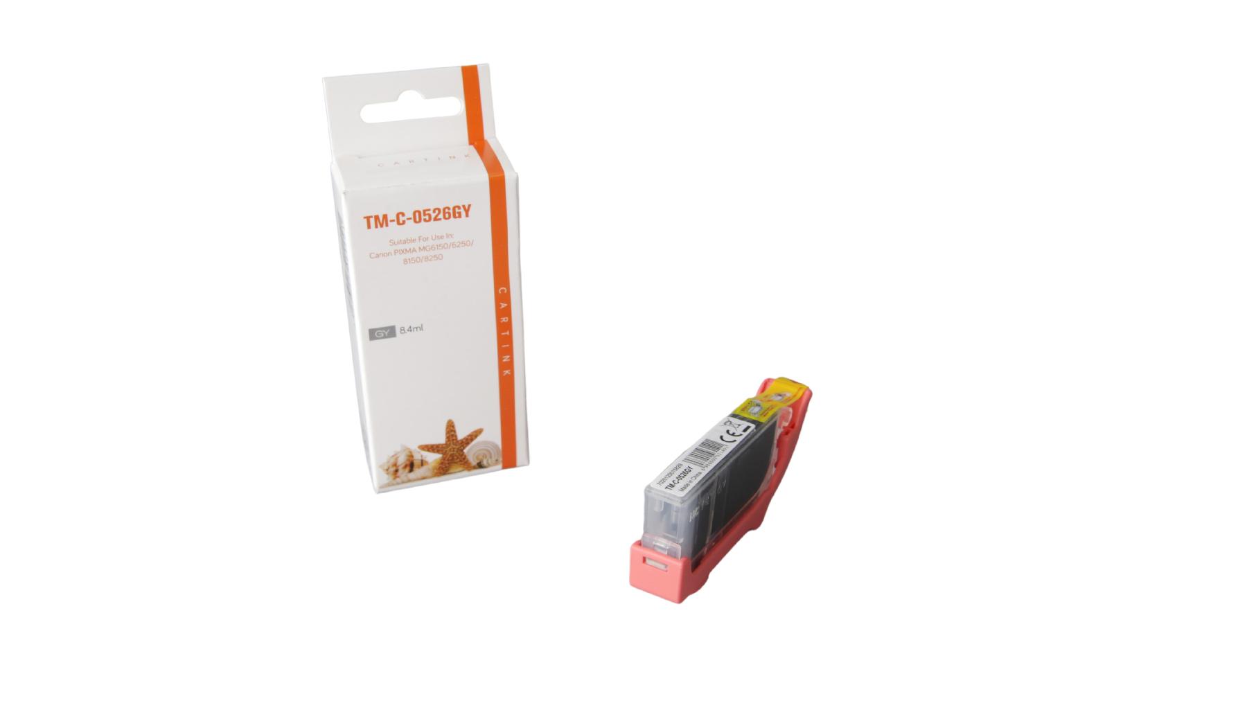 CLI526G alternativ Seestern Tinte Grey für Canon / 4544B001 / 8,4ml / mit Chip CLI526G alternativ Seestern Tinte Grey für Canon / 4544B001 / 8,4ml / mit Chip