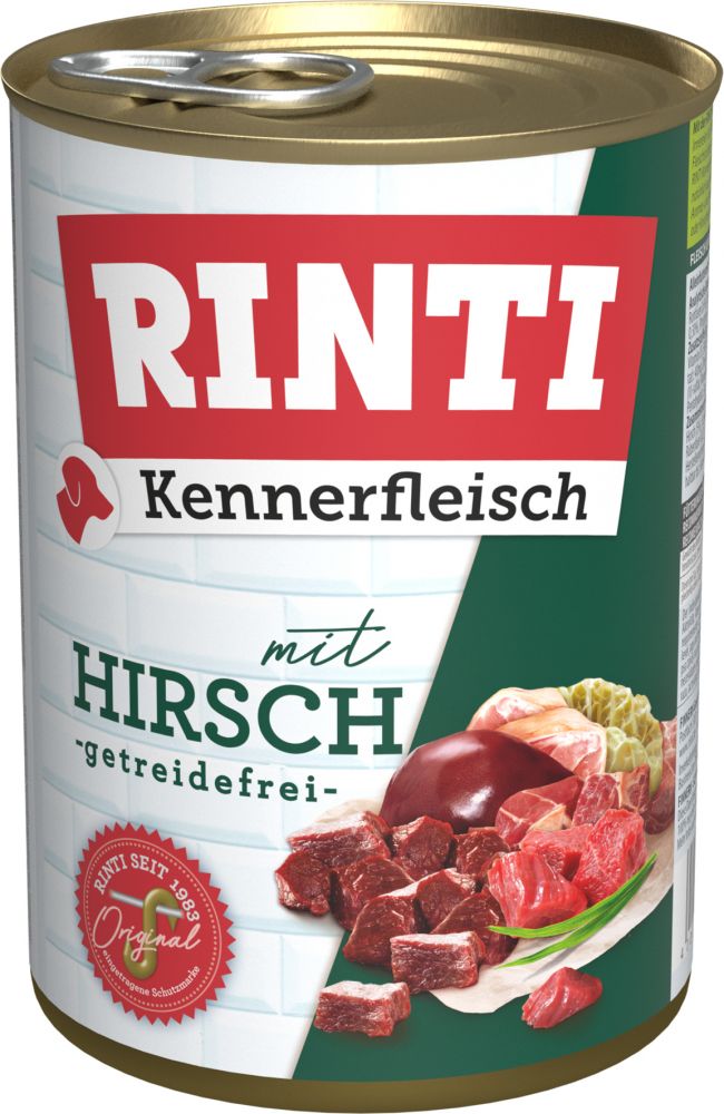 Rinti Kennerfleisch Hirsch - 400 g