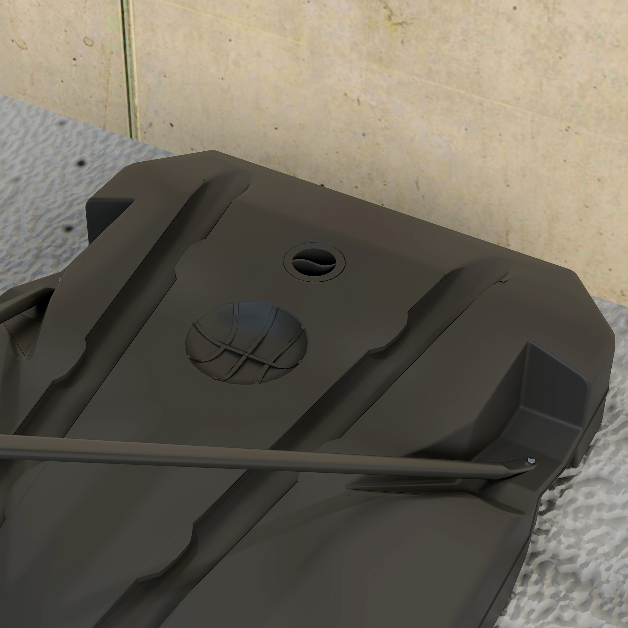 Basketballkorb, Outdoor-Basketballkorb für Jugendliche 200-260 cm höhenverstellbar, mit Rädern, Rot