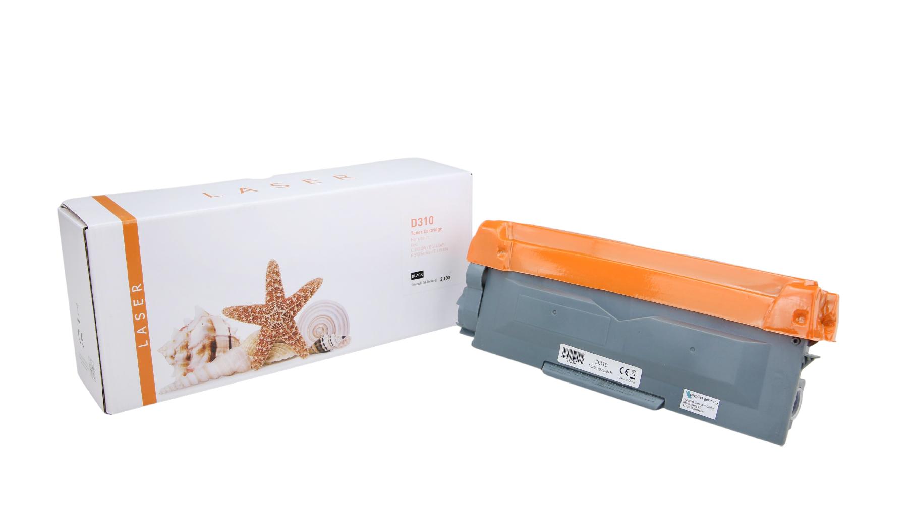 DELLE310 alternativ Toner schwarz für Dell E310dw/ E514dw / 593BBKD / 2.600 Seiten