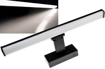 LED Spiegelleuchte IP44 "Banho 400s" / 230V, 6,2W, 554lm, 40cm, Neutralweiß