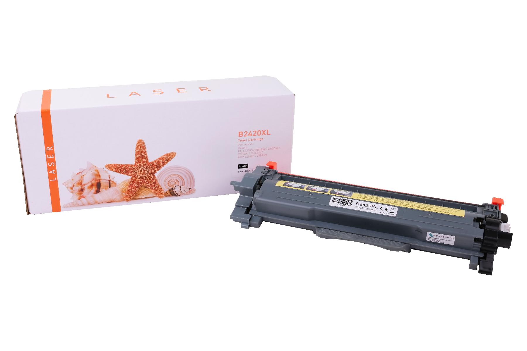 TN2420XL alternativ Toner black für Brother / TN2420XL / 6.000 Seiten