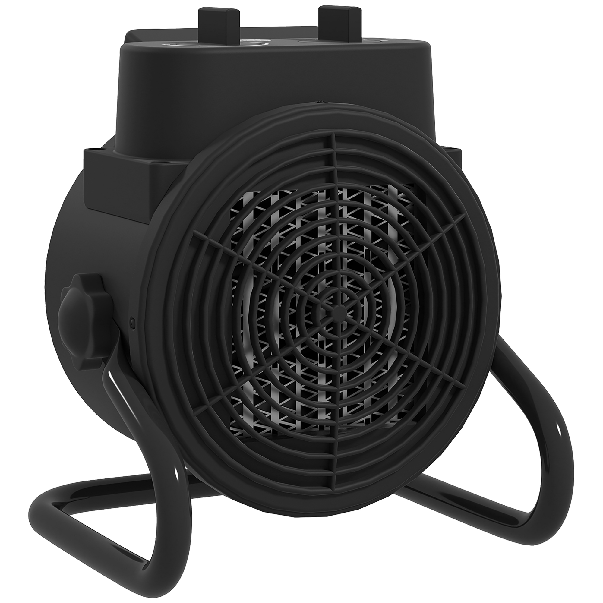 Heizgerät, Heizlüfter mit 3 Modi, einstellbarem Thermostat, Griff, Überhitzungsschutz, 21,5 x 15,8 x 22 cm, Schwarz Heizgerät, Heizlüfter mit 3 Modi, einstellbarem Thermostat, Griff, Überhitzungsschutz, 21,5 x 15,8 x 22 cm, Schwarz