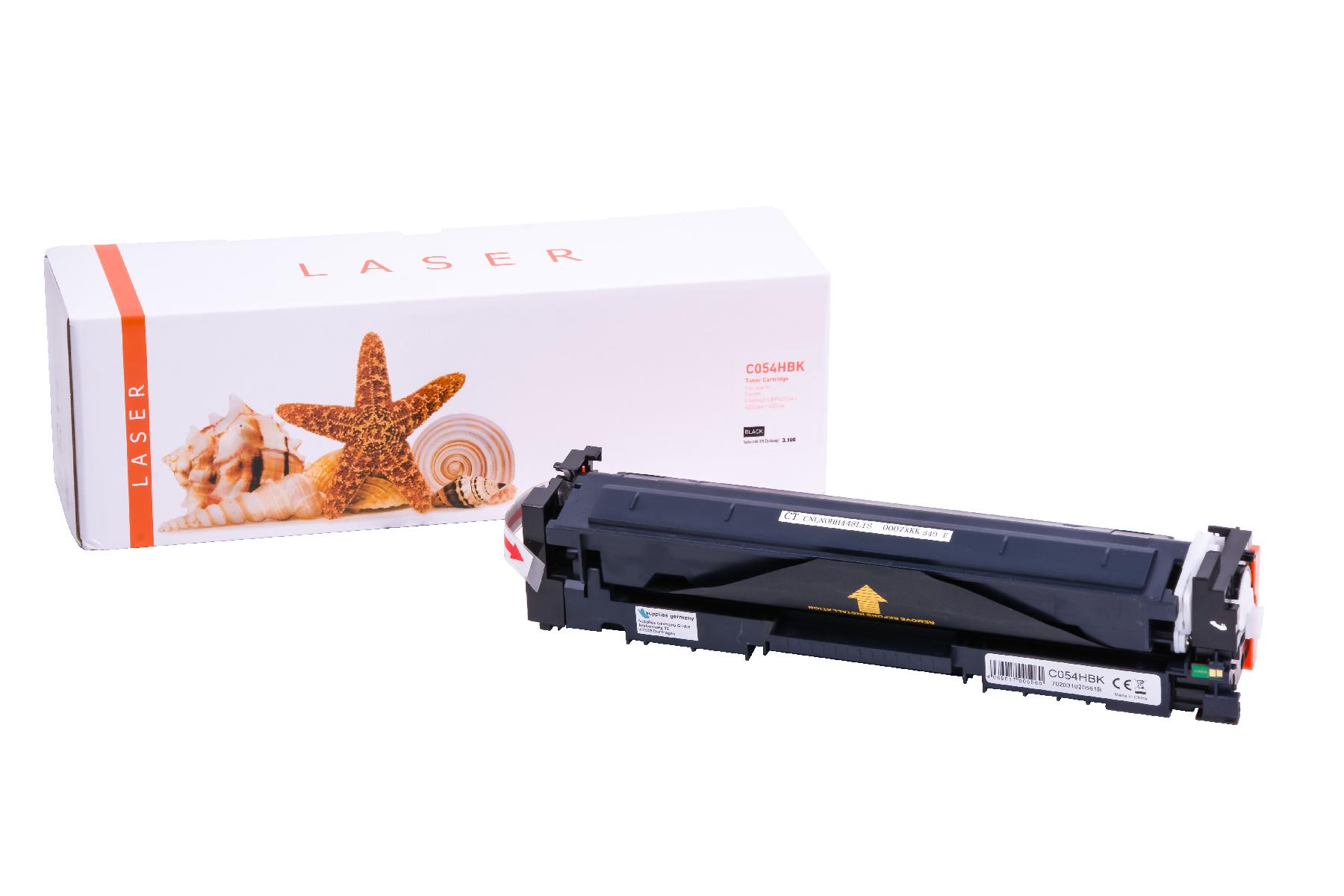 054Hschwarz alternativ Toner schwarz für Canon / 3028C002 / 3.100 Seiten 054Hschwarz alternativ Toner schwarz für Canon / 3028C002 / 3.100 Seiten