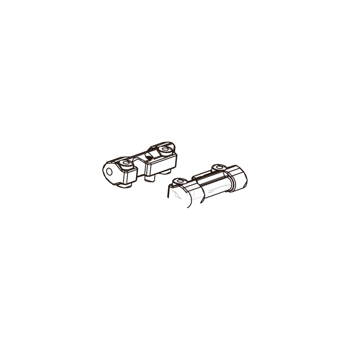 Querlenkerhalter BL8 VE4 vorne + hinten