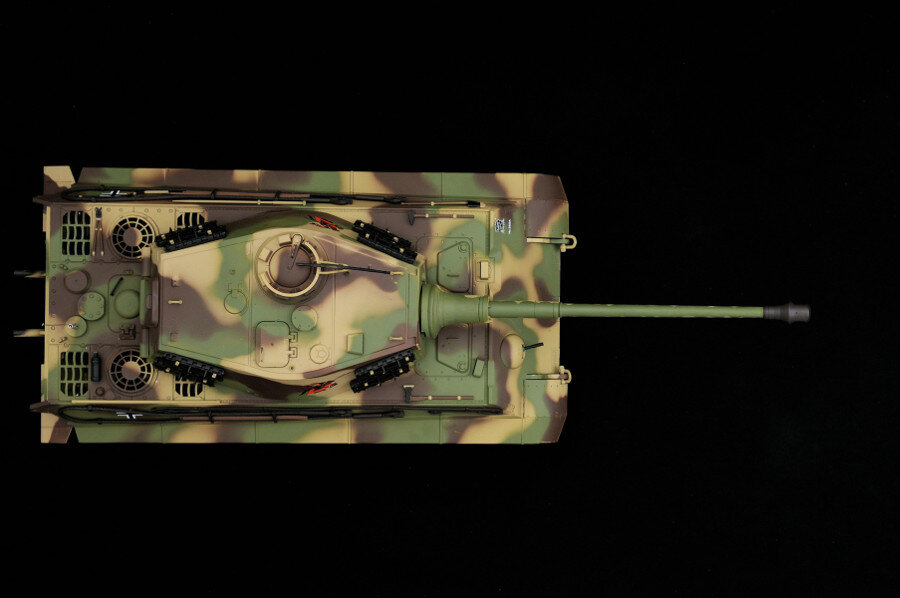 RC Panzer "Königstiger - Henschelturm" - Metallgetriebe & Metallketten