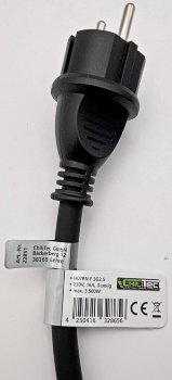 CEE auf Schutzkontakt-Stecker 0,35m / 230V, Adapter für Wohnwagen, Camping