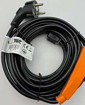 Heizkabel mit Temperaturfühler, 4m / 64Watt, Frostschutz für Wasserleitungen