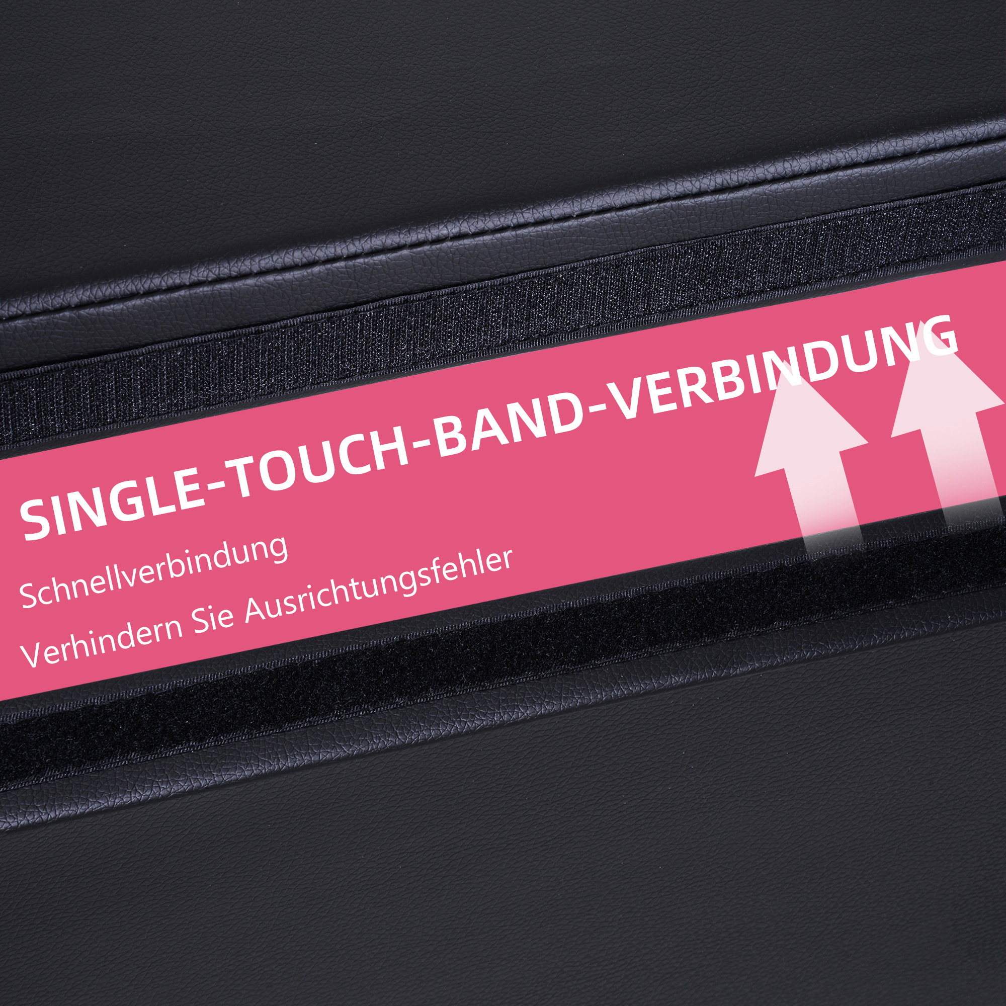 Pole-Dance-Matte, 5 cm dicke runde Kunststoff-Matte für Pole-Dance-Übungen, Gymnastik, Yoga, Schwarz