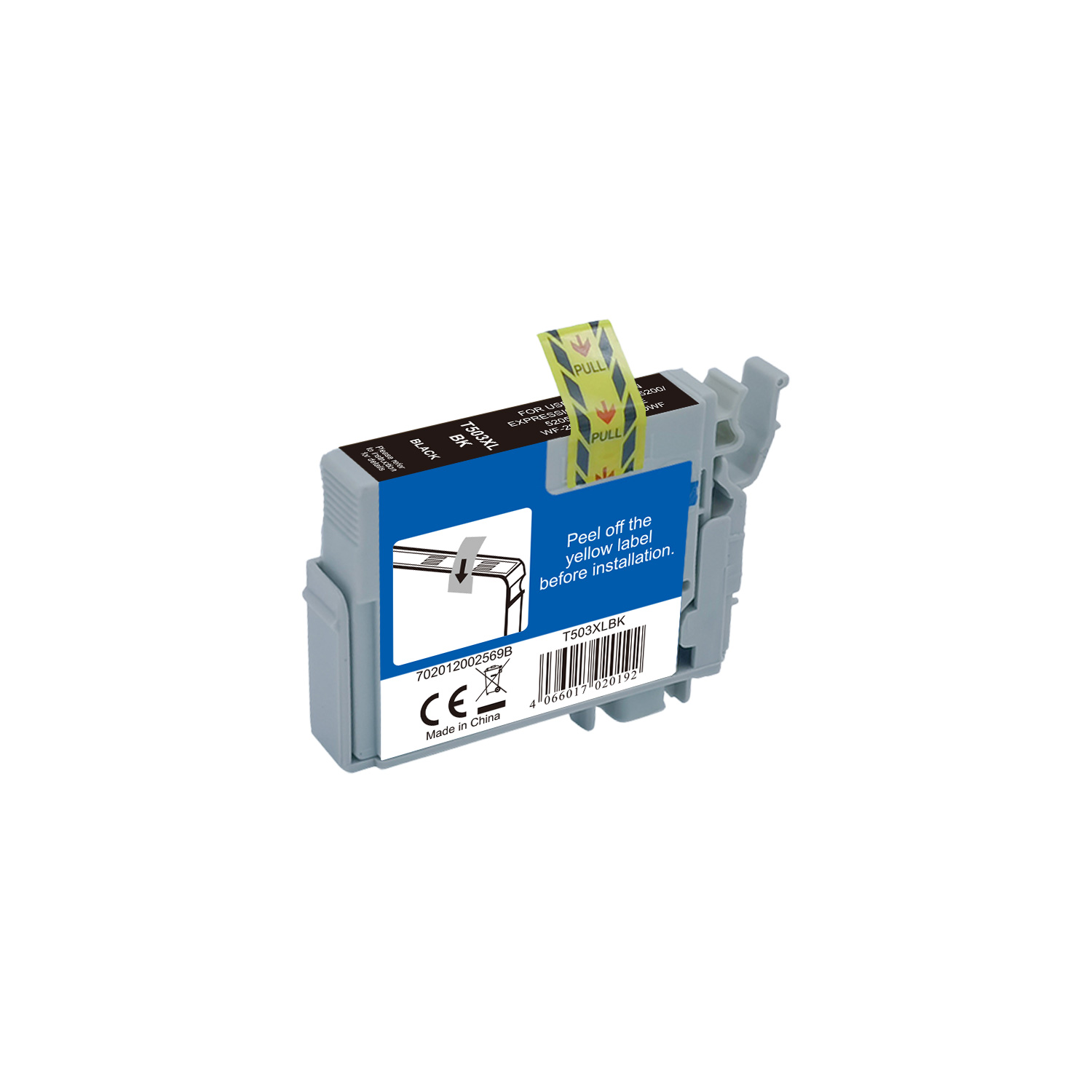 T503XLBK alternativ Tinte black für Epson / C13T09R14010 / 13,2ml / 550 Seiten