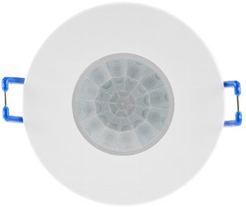 Decken-Einbau-Bewegungsmelder 360° IP65, PIR, LED geeignet, 8m Detektion, 76x36mm